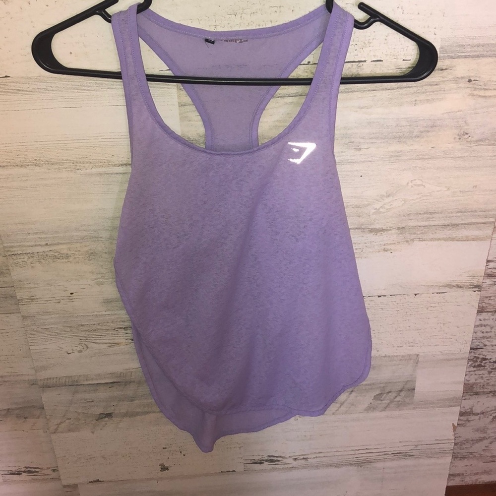 GymShark breeze vest soft lilac purple tank top workout gear XS/SM tank …​